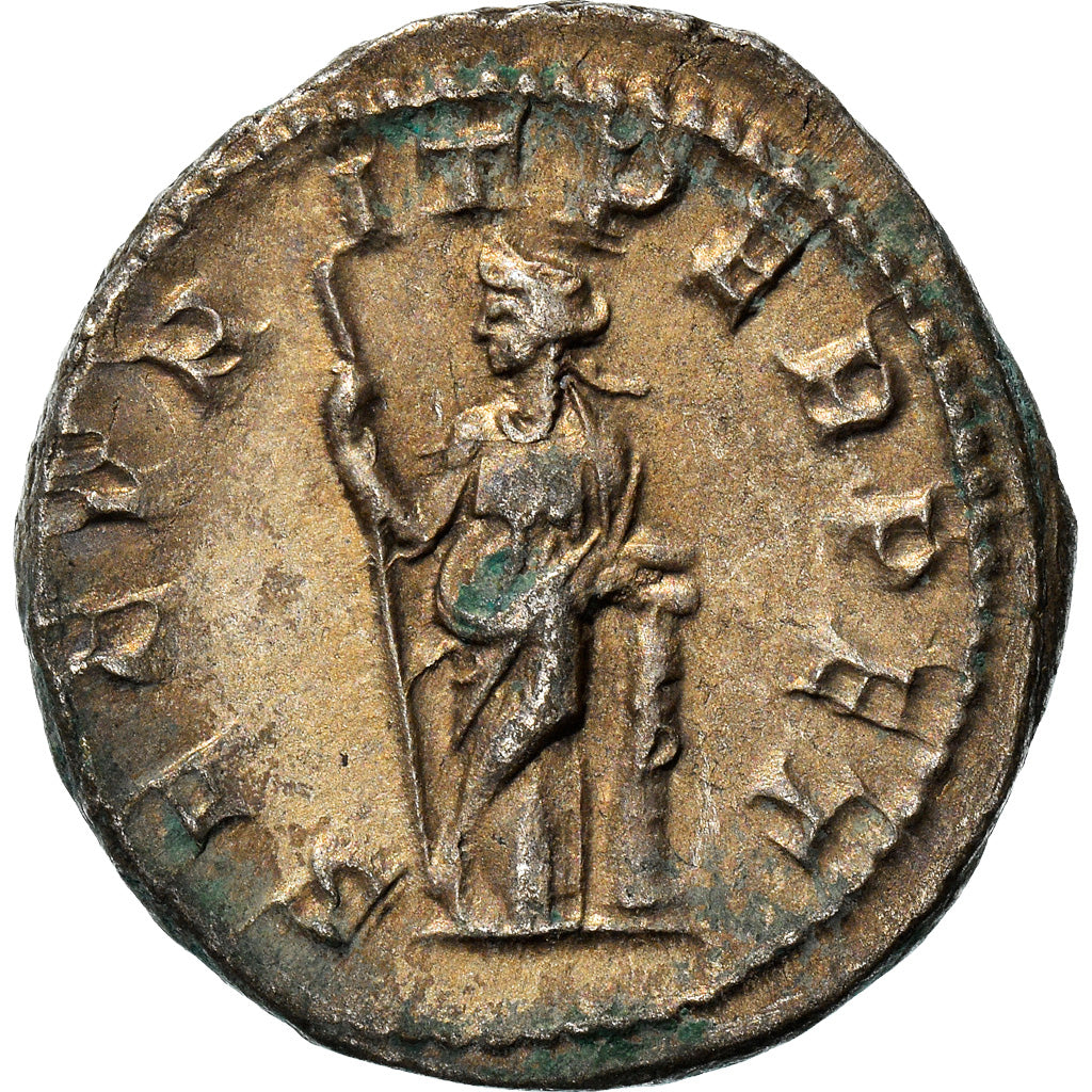 Coin, Gordian III, Antoninianus, 241-243, Rome, AU(50-53), Billon, RIC:151