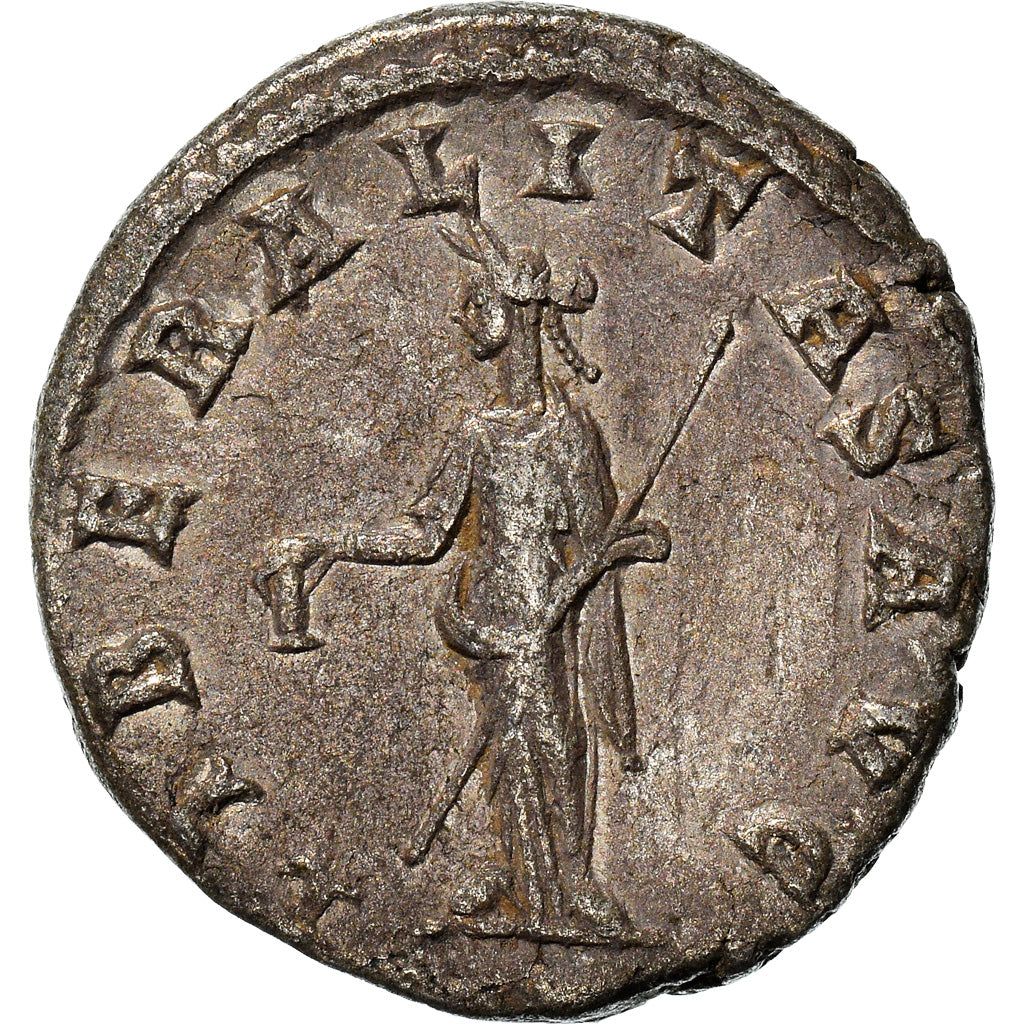 Coin, Gordian III, Antoninianus, 238-239, Rome, AU(50-53), Billon, RIC:187a