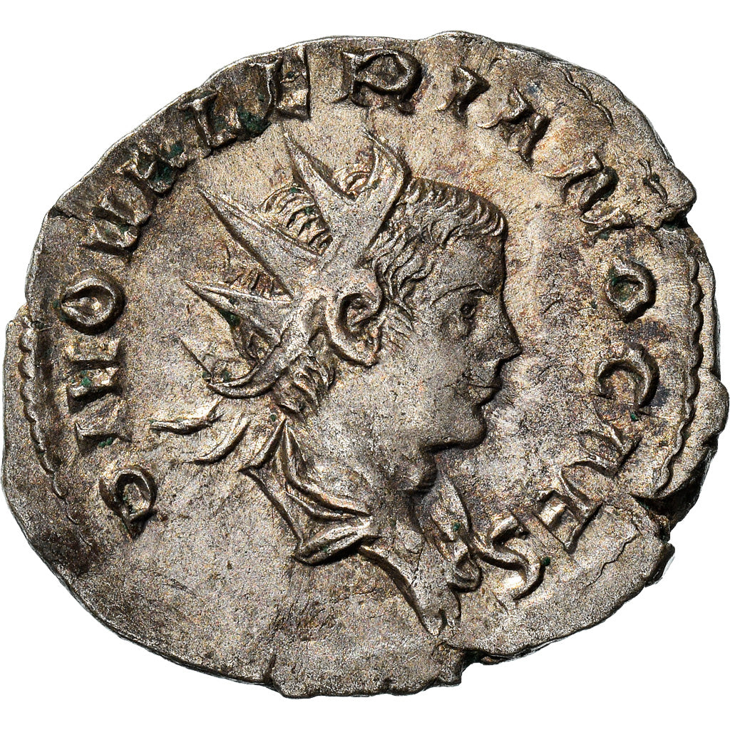 Monnaie, Valérien II, Antoninien, 259-260, Trèves, TTB+, Billon, RIC:9