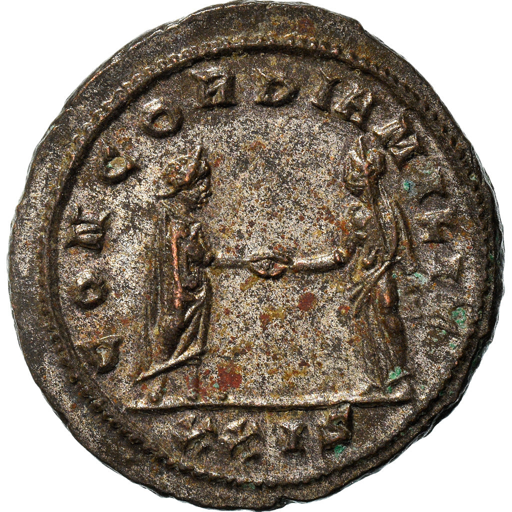 Coin, Probus, Antoninianus, 279-280, Siscia, AU(55-58), Billon, RIC:666