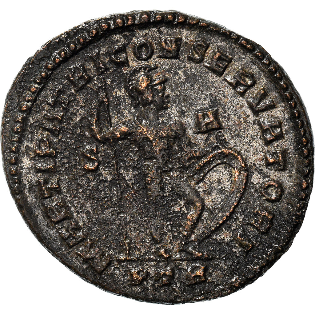 Moneta, Constantine I, Follis, AD 307-308, Trier, BB, Bronzo, RIC:772a