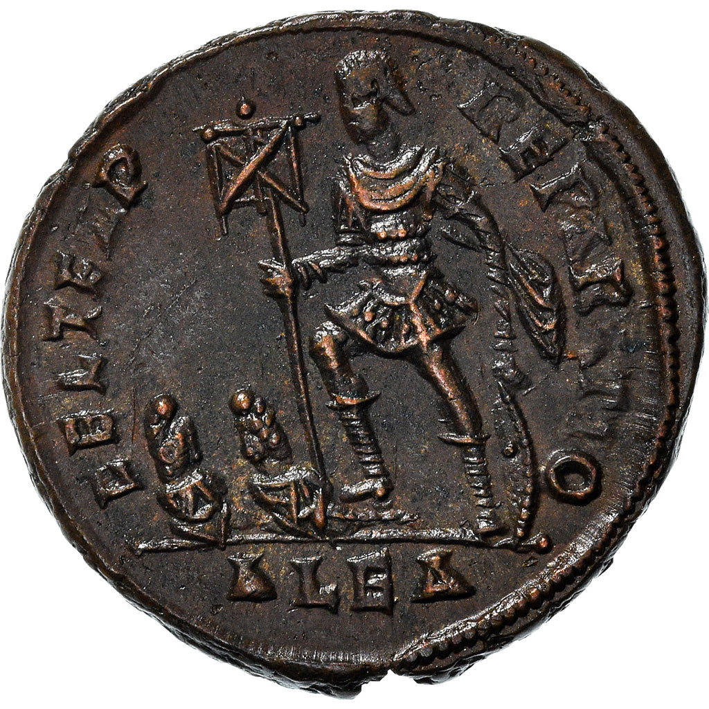 Monnaie, Constance II, Maiorina, 348-350, Alexandrie, SUP+, Cuivre, RIC:54