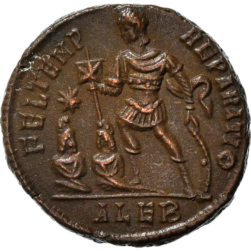 Coin, Constantius II, Maiorina, 348-350, Alexandria, MS(60-62), Copper, RIC:54