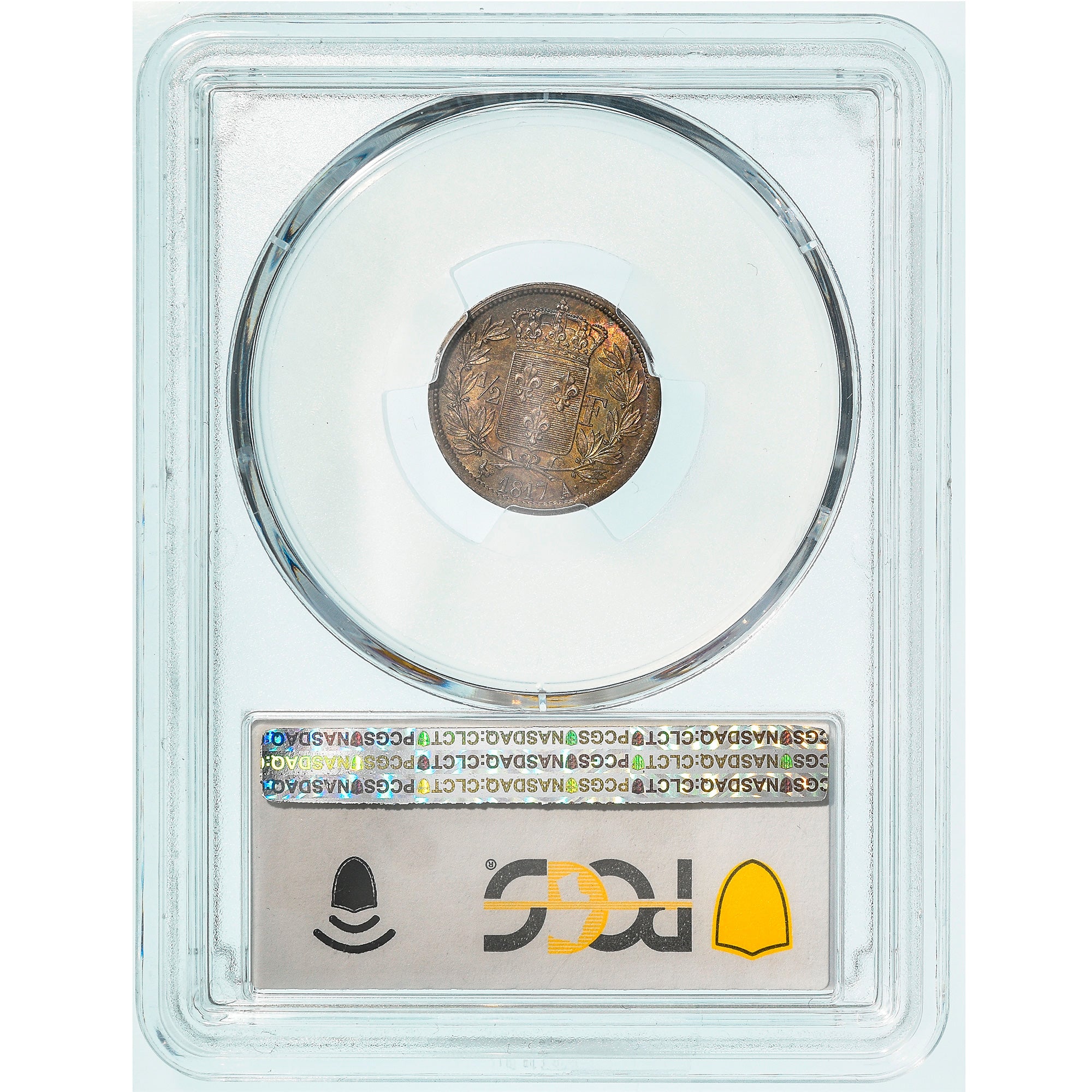 Coin, France, Louis XVIII, Louis XVIII, 1/2 Franc, 1817, Paris, PCGS, MS64