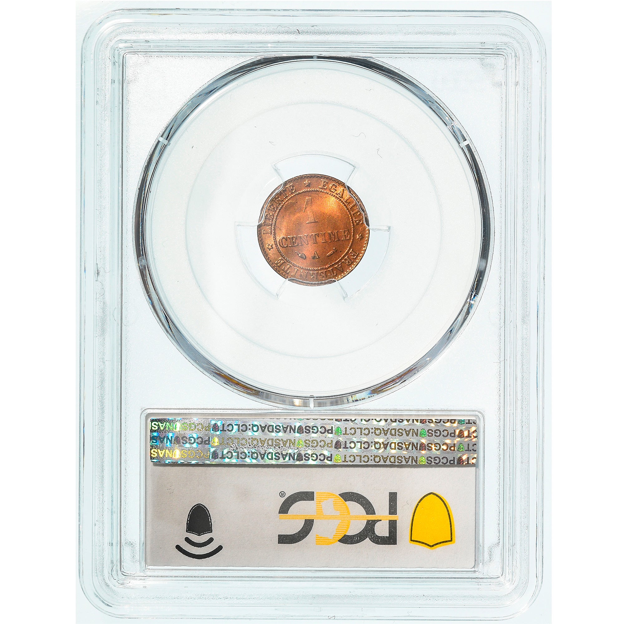 Coin, France, Cérès, Centime, 1884, Paris, PCGS, MS66+RD, MS(65-70), Bronze