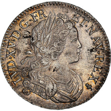 Coin, France, Louis XV, Écu de France-Navarre, Ecu, 1718, Reims, AU(50-53)