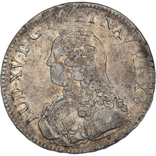 Coin, France, Louis XV, Écu aux branches d'olivier, Ecu, 1727, Reims