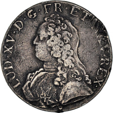 Münze, Frankreich, Louis XV, Écu aux branches d'olivier, Ecu, 1732, Aix, SS
