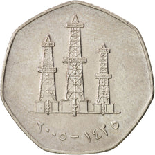 Coin, United Arab Emirates, 50 Fils, 2005, British Royal Mint, AU(55-58)