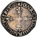 Monnaie, France, Henri III, 1/4 Ecu, 1580, Nantes, TB+, Argent, Duplessy:1133