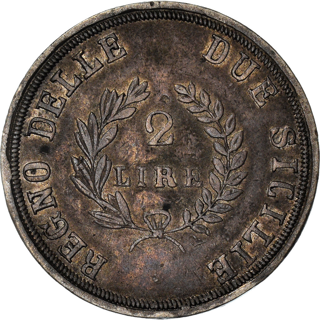 Münze, Italien Staaten, NAPLES, Joachim Murat, 2 Lire, 1813, SS, Silber, KM:258