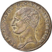 Coin, ITALIAN STATES, NAPLES, Joseph Napoleon, 120 Grana, 1806, AU(50-53)