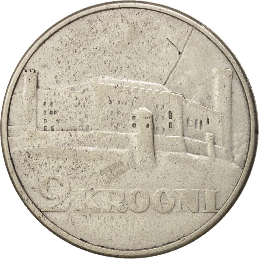 Coin, Estonia, 2 Krooni, 1930, EF(40-45), Silver, KM:20