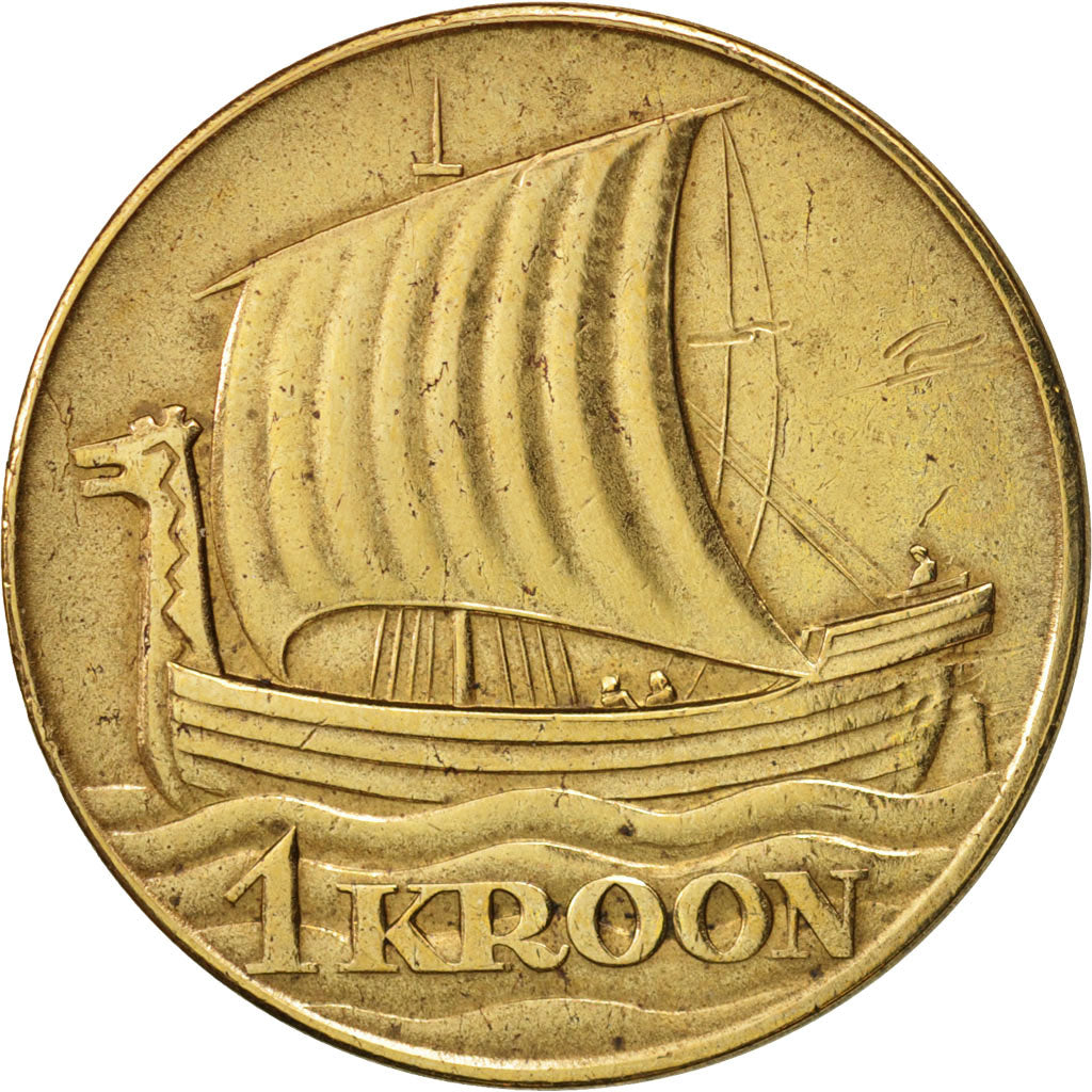 Coin, Estonia, Kroon, 1934, EF(40-45), Aluminum-Bronze, KM:16