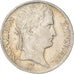 Moeda, França, Napoléon I, 5 Francs, 1813, Nantes, EF(40-45), Prata