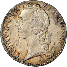 Moneta, Francia, Louis XV, Écu au bandeau, Ecu, 1751, Rennes, BB+, Argento