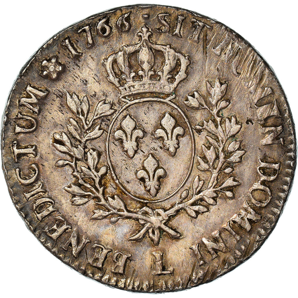Moneta, Francja, Louis XV, Écu au bandeau, Ecu, 1766, Bayonne, 1766/5