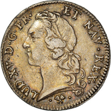 Monnaie, France, Louis XV, Écu au bandeau, 1761, Bayonne, TTB+, Argent