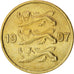 Coin, Estonia, 10 Senti, 1997, no mint, AU(55-58), Aluminum-Bronze, KM:22