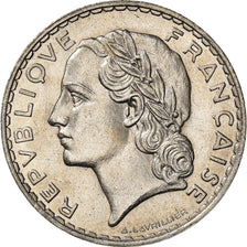 Monnaie, France, Lavrillier, 5 Francs, 1933, ESSAI, SUP+, Nickel, Gadoury:760