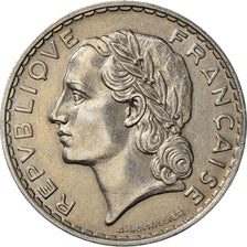 Coin, France, Lavrillier, 5 Francs, 1933, ESSAI, AU(55-58), Nickel, KM:E65