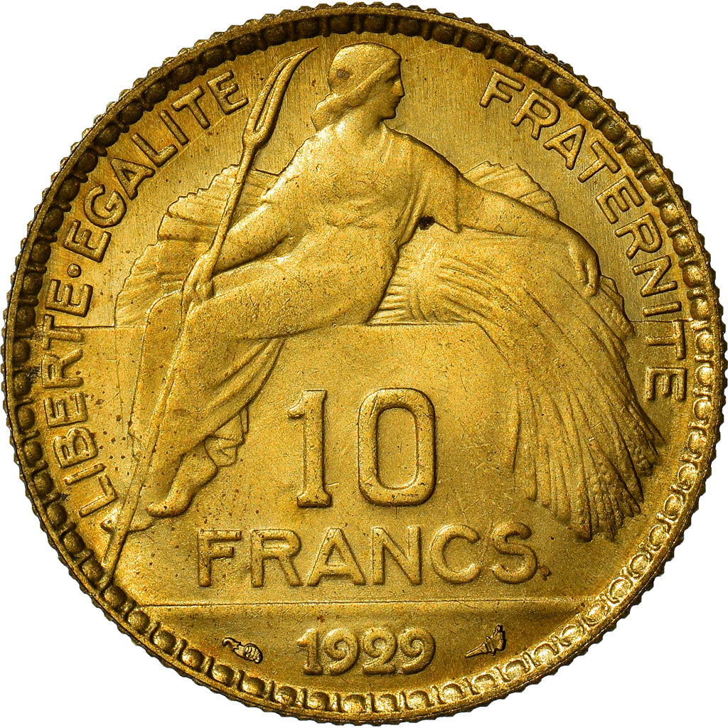 Monnaie, France, Concours de Bénard, 10 Francs, 1929, Paris, ESSAI, SPL+