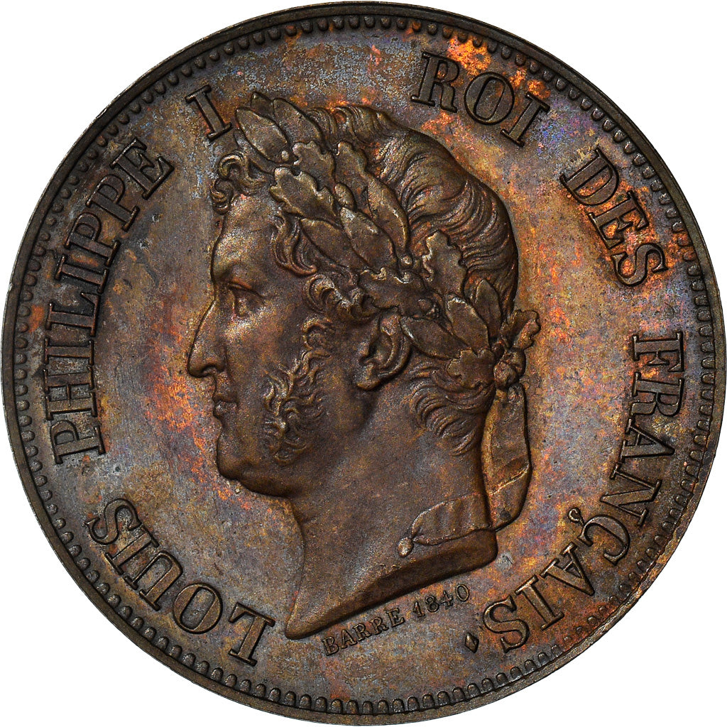 Münze, Frankreich, Louis-Philippe, Decime, 1840, ESSAI, UNZ+, Kupfer, KM:E10
