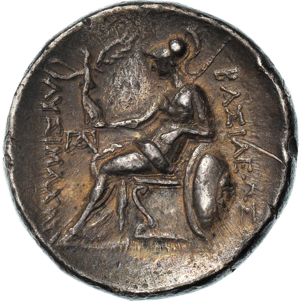 Coin, Thrace, Lysimachos, Tetradrachm, 305-281 BC, EF(40-45), Silver