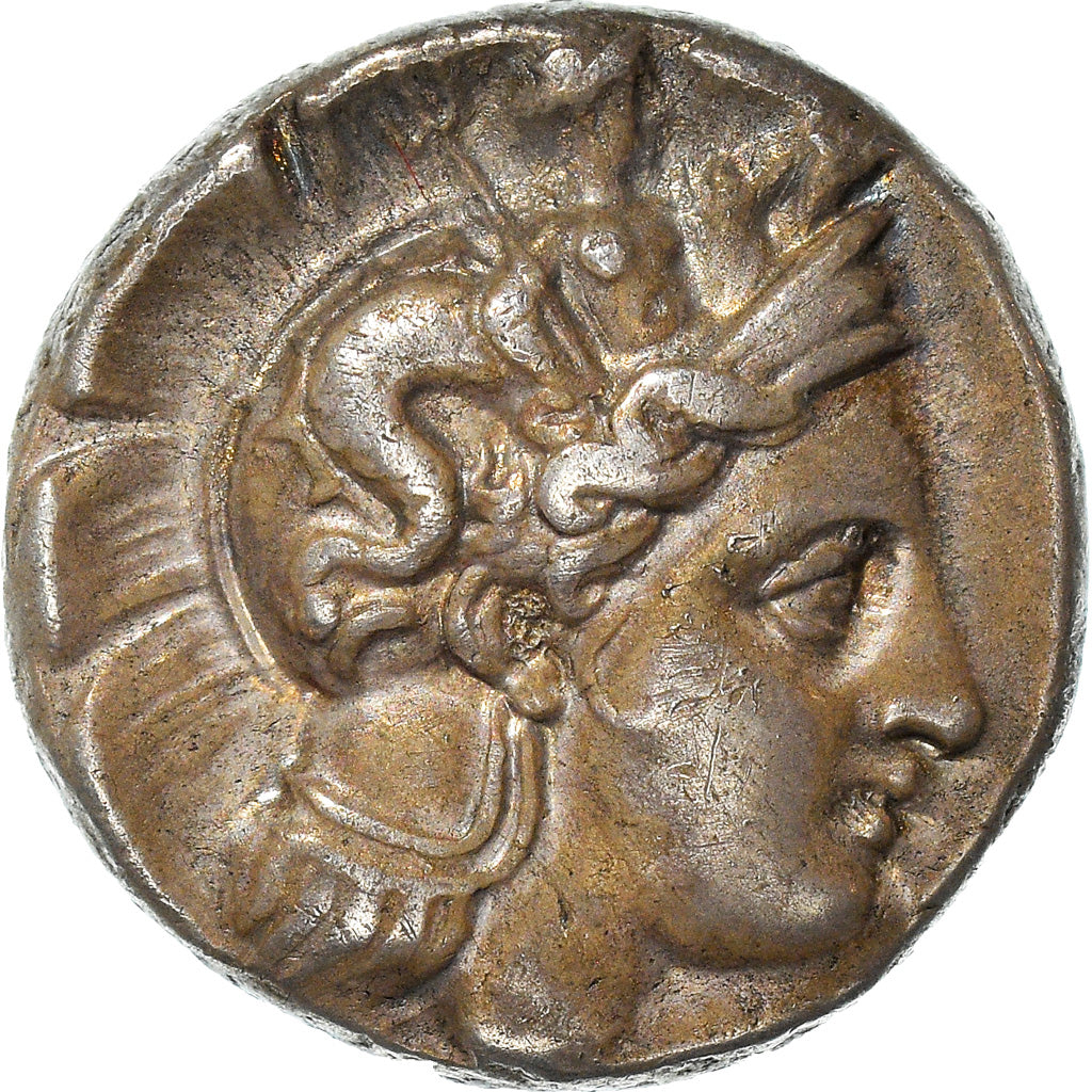 Moneda, Lucania, Thurium, Stater, 400-350 BC, EBC, Plata, SNG ANS:1009, HN