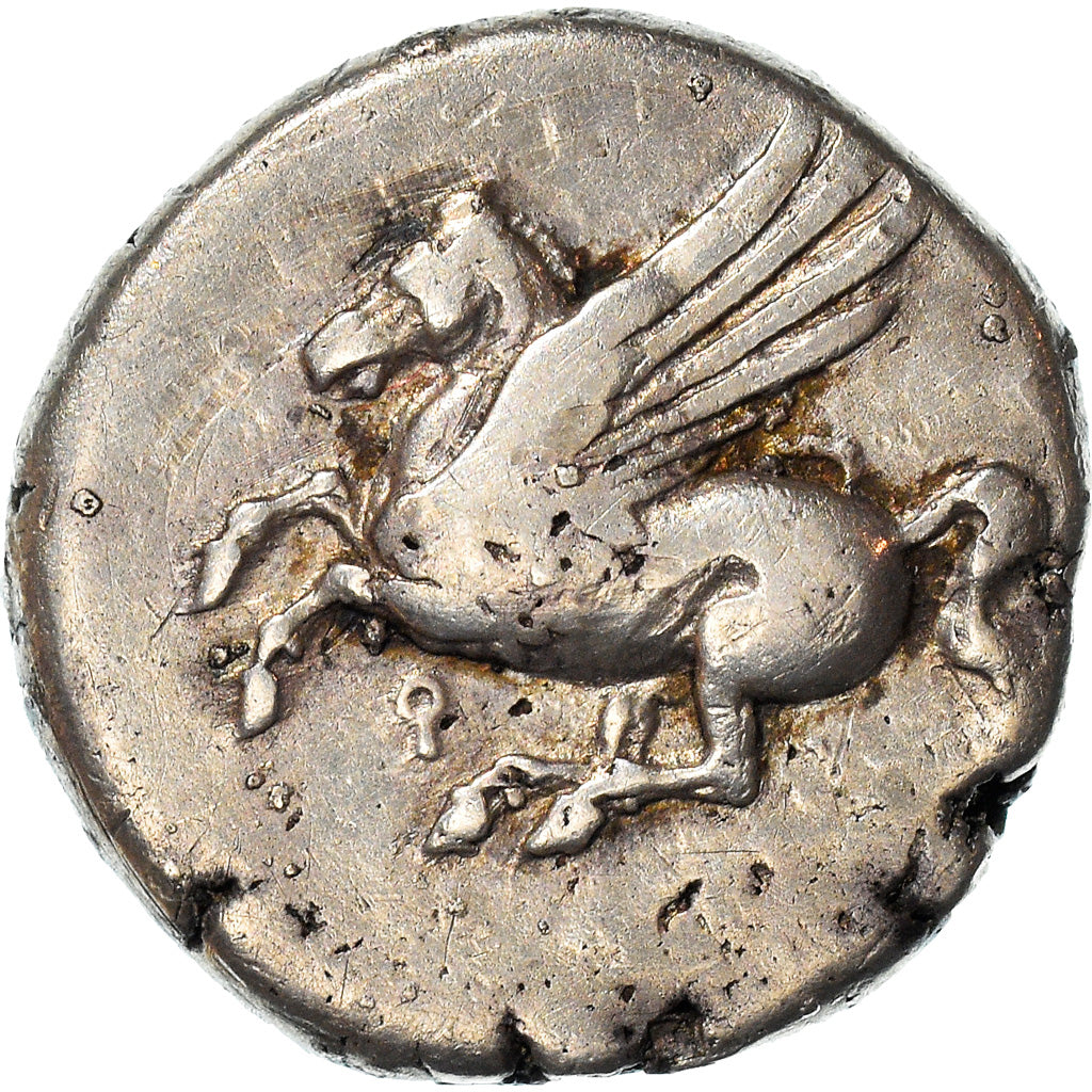 Coin, Corinthia, Corinth, Stater, 375-300 BC, Corinth, EF(40-45), Silver