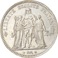 Monnaie, France, Hercule, 5 Francs, 1876, Paris, TTB+, Argent, Gadoury:745a