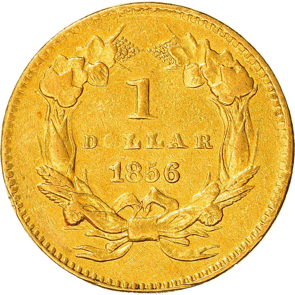 Coin, United States, Indian Head - Type 3, Dollar, 1856, U.S. Mint