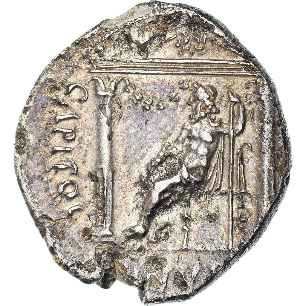 Coin, Civil Wars, Denarius, 68-69, Rome, EF(40-45), Silver