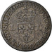 Monnaie, France, Louis XIII, Douzain, 1618, Paris, Quadruple piéfort, TTB