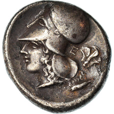 Coin, Corinthia, Corinth, Stater, 375-345 BC, Corinth, AU(50-53), Silver