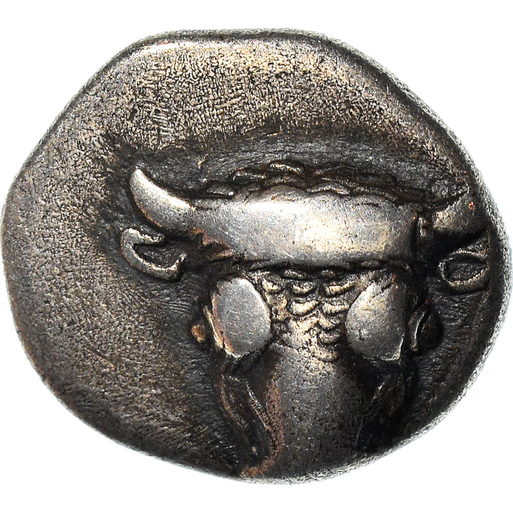 Coin, Phokis, Federal Coinage, Triobol, 354-346 BC, AU(50-53), Silver