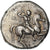Moneta, Calabria, Taras, Stater, 281-240 BC, Tarentum, AU(50-53), Srebro, HN