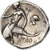 Moneta, Calabria, Taras, Stater, 281-240 BC, Tarentum, AU(50-53), Srebro, HN