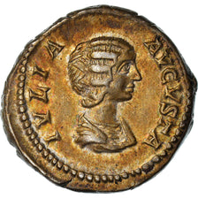 Coin, Julia Domna with Geta, Denarius, 201-205, Rome, MS(60-62), Silver, RIC:571