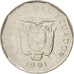 Monnaie, Équateur, 10 Sucres, Diez, 1991, SUP, Nickel Clad Steel, KM:92.2