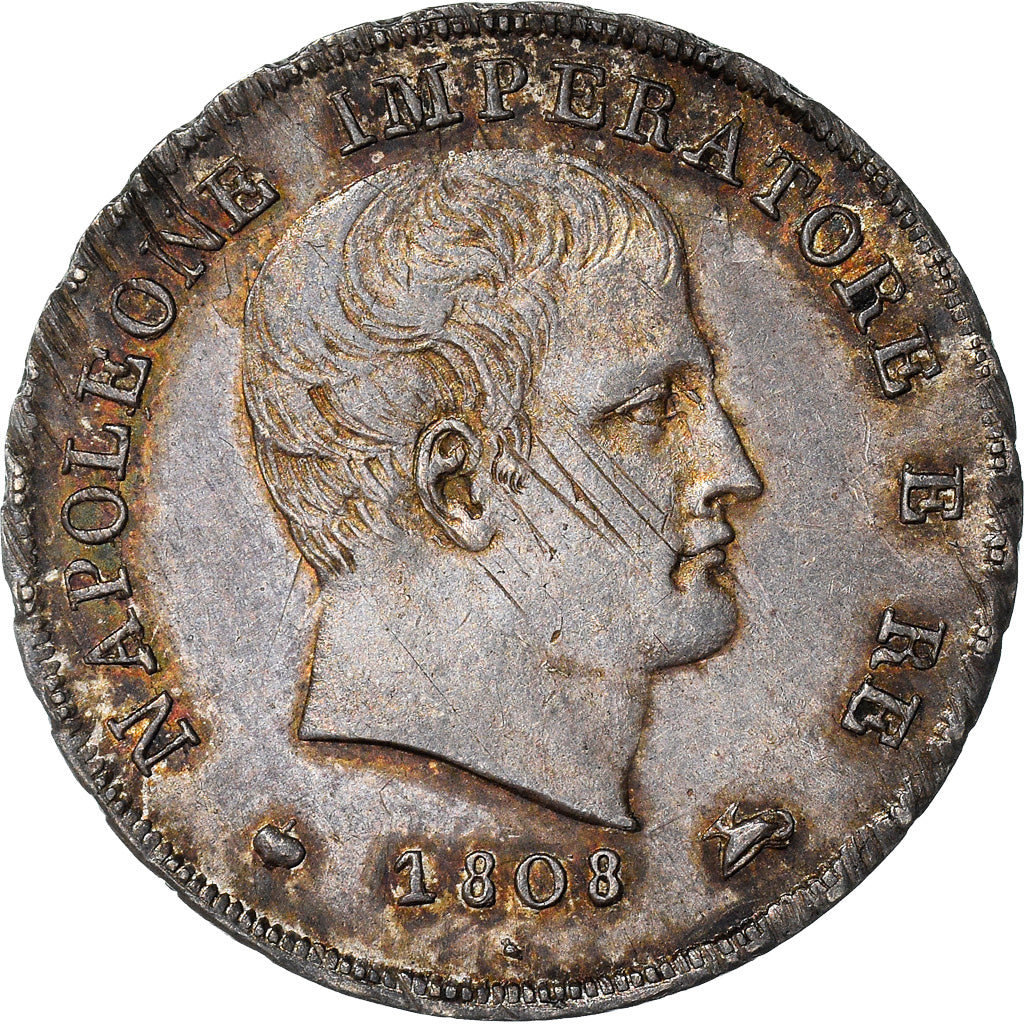 Moneda, Estados italianos, KINGDOM OF NAPOLEON, Napoleon I, 15 Soldi, 1808