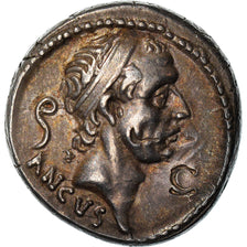 Coin, Marcius, Denarius, 57 BC, Rome, MS(60-62), Silver, Crawford:425/1