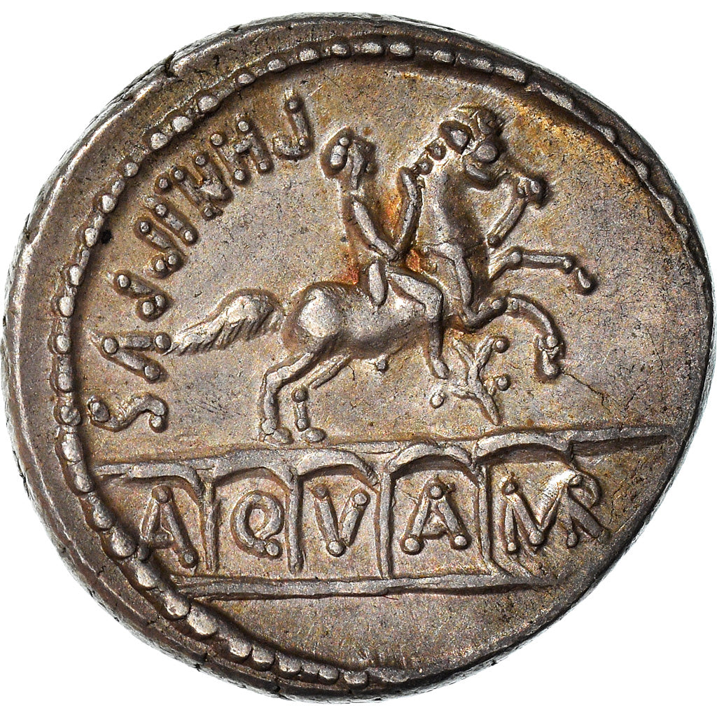 Coin, Marcius, Denarius, 57 BC, Rome, MS(60-62), Silver, Crawford:425/1