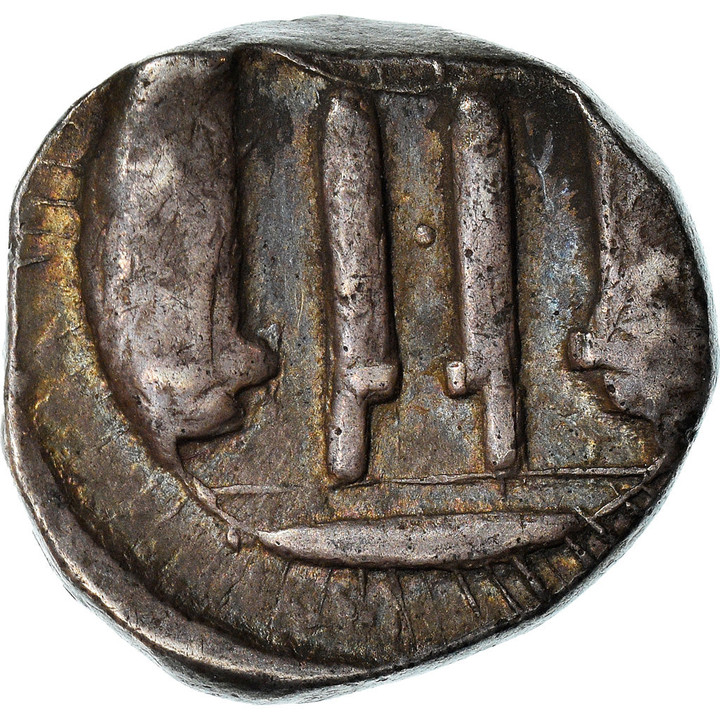 Coin, Bruttium, Kroton, Stater, 550-480 BC, Kroton, EF(40-45), Silver