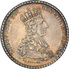 France, Token, Royal, sacre de Louis XVI à Reims, History, 1775, Léonard