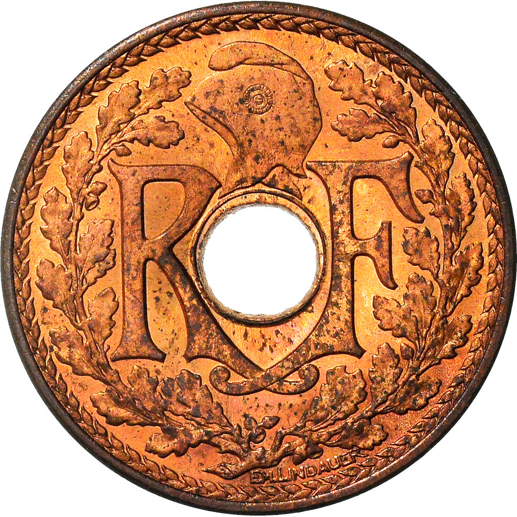 Coin, FRENCH INDO-CHINA, 1/2 Cent, 1935, Paris, ESSAI, MS(65-70), Bronze