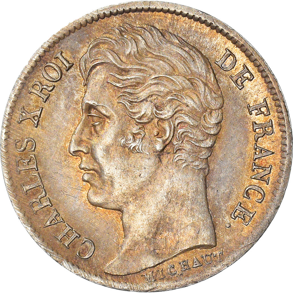 Moneta, Francia, Charles X, 1/2 Franc, 1826, Paris, SPL, Argento, KM:723.1
