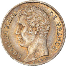 Coin, France, Charles X, 1/2 Franc, 1826, Paris, MS(63), Silver, KM:723.1