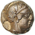 Moneta, Attyka, Athens, Tetradrachm, 455-449 BC, Athens, AU(50-53), Srebro