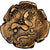 Moneda, Aulerci Eburovices, Hemistater, 60-50 BC, MBC, Electro, Delestrée:2401